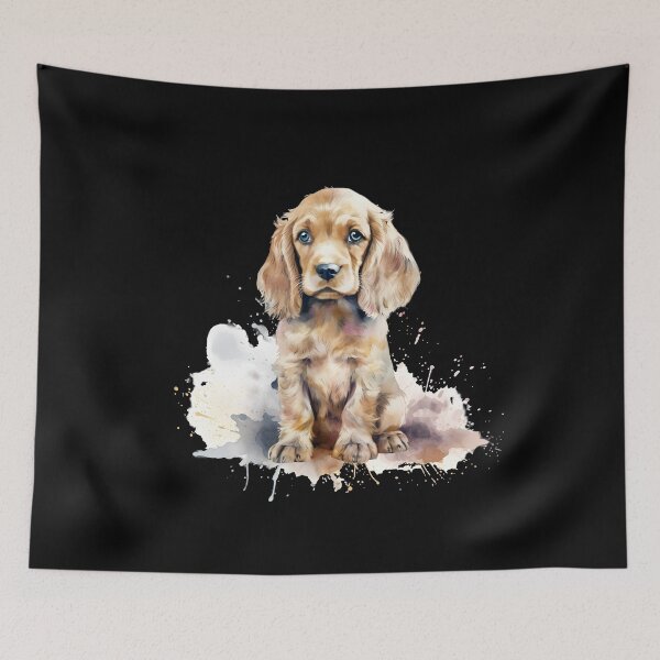 Item preview, Watercolor Cocker Spaniel Puppy designed and sold by Amazing-Kortez.