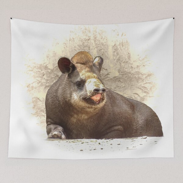 Item preview, Smiling tapir designed and sold by Guardi71.
