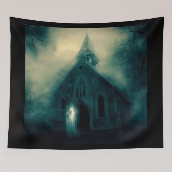 Item preview, Halloween - Haunted Church 4 designed and sold by CrankyOldDude.