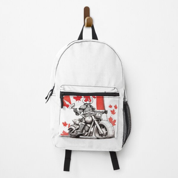 Item preview, Skull in Viking Helmet with Canada flag designed and sold by Elegant Edge.
