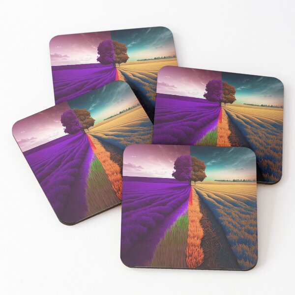 Item preview, colorful landscape designed and sold by Art91design.