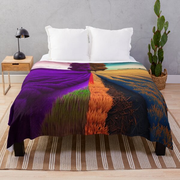 Item preview, colorful landscape designed and sold by Art91design.
