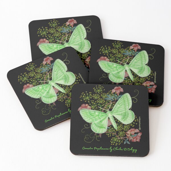 Item preview, Geometra Papilionaria by Charles D'Orbigny designed and sold by smirey designs.