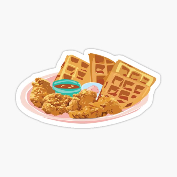 Item preview, Chicken and Waffles designed and sold by ayamuse629.
