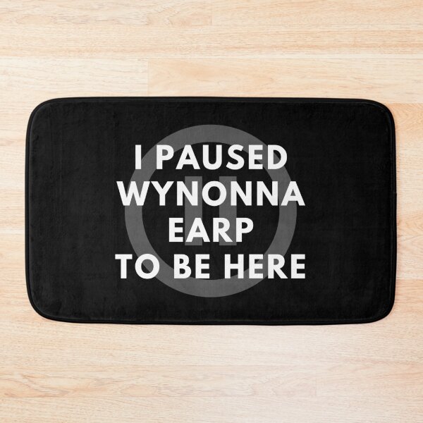 Item preview, I Paused Wynonna Earp To Be Here (White Text) designed and sold by Fandom8.