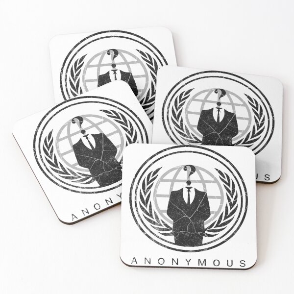 Item preview, Anonymous Hacker Group Vintage Logo designed and sold by RetroLab64.