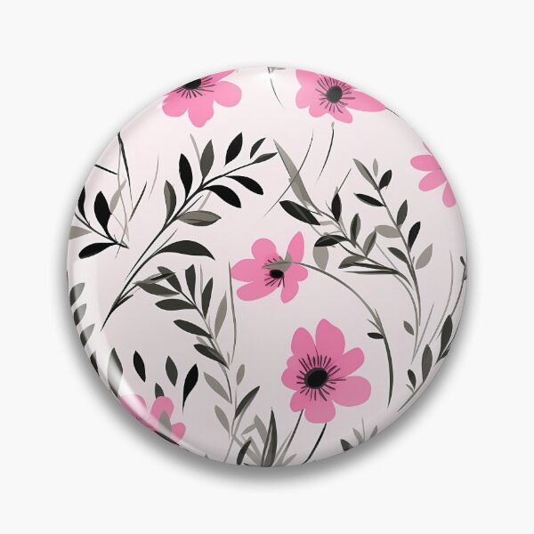 Item preview, Pink floral designed and sold by sakurashorty.