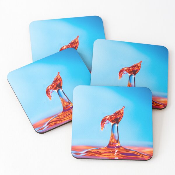 Item preview, Colourful splashing water droplets designed and sold by DesignBoard Photography.