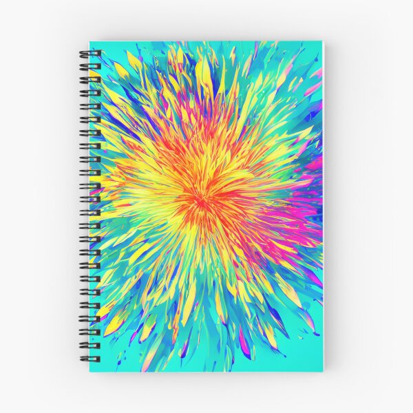 Item preview, Exploding colors on teal designed and sold by Photopat.