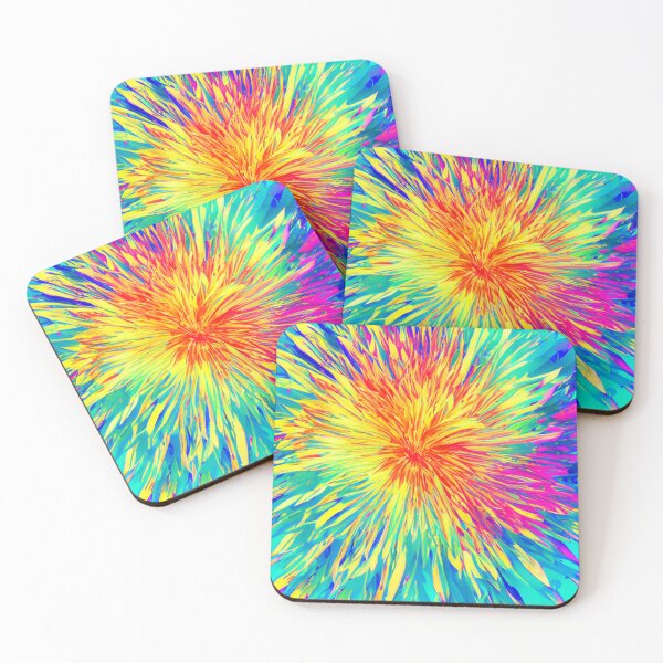 Item preview, Exploding colors on teal designed and sold by Photopat.
