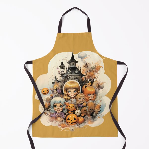Item preview, Halloween vintage style design designed and sold by Hege Renee  Woldbæk.