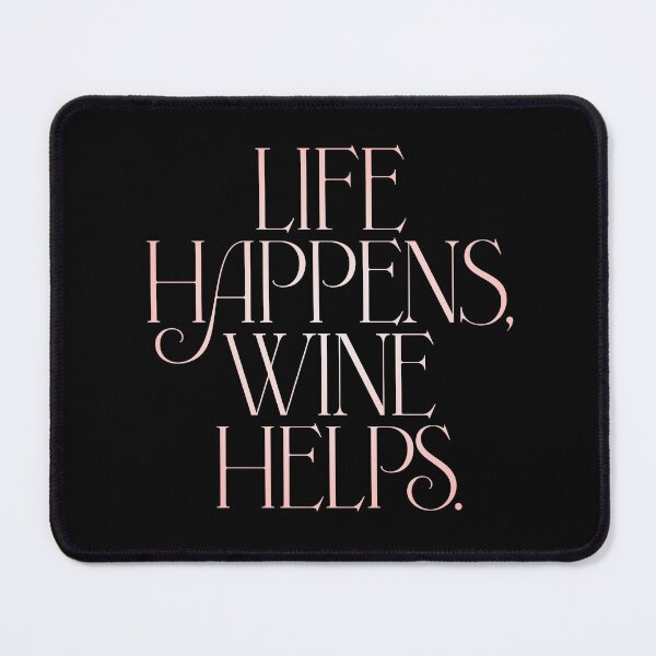 Item preview, Life happens, wine helps. v.2 designed and sold by x1brett.