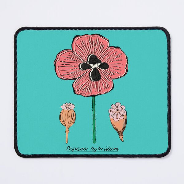 Item preview, papaver hybridum designed and sold by sweetgrenadine.
