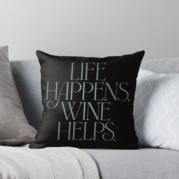 Item preview, Life happens, wine helps. v.4 designed and sold by x1brett.