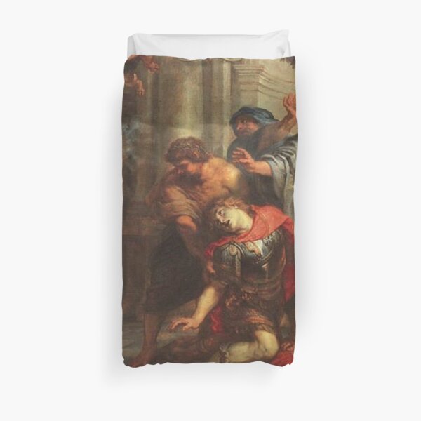 I No Longer Fear the Razor Guarding My Heel Duvet Cover