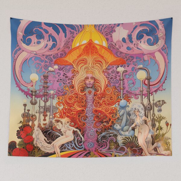 Item preview, "Psychedelic Journey" designed and sold by Art-Vortex-fr.