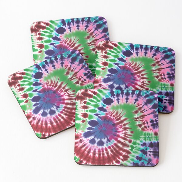 Item preview, Pink Green Red Tie Dye designed and sold by Gabriela McDaniel.