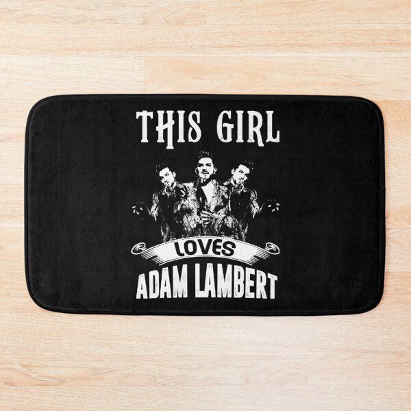 Item preview, THIS GIRL LOVES ADAM LAMBERT designed and sold by KerryInsideOut.
