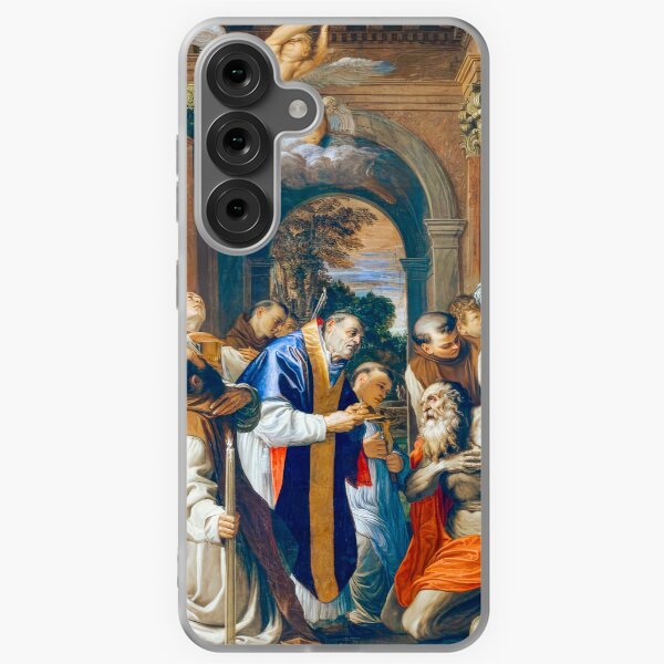 Item preview, Reproduction "Last Communion St. Jerome" Agostino Carracci  designed and sold by TheSoulOfArt.