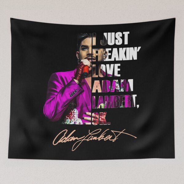 Item preview, I JUST FREAKIN&x27; LOVE ADAM LAMBERT &x2C; OK&x2E; designed and sold by BurnishedAsaSt.