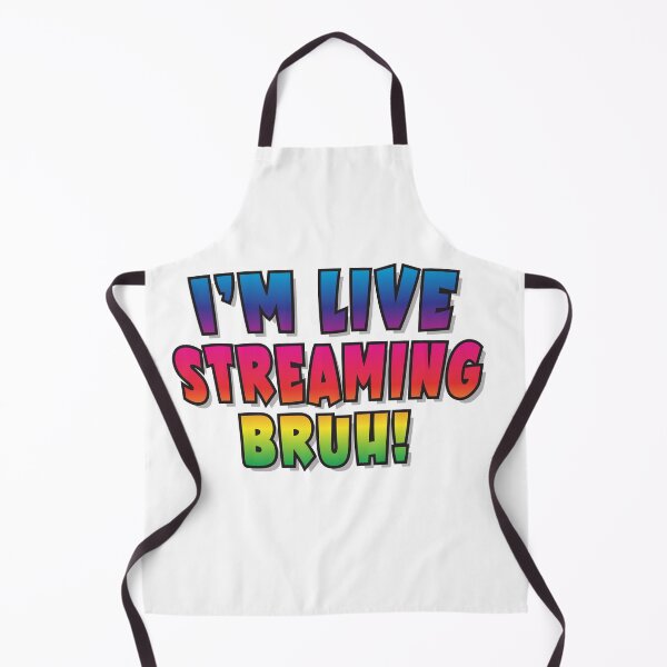 Item preview, Live Streaming Bruh! - Gift for Live streamer - Airbrush Graffiti style designed and sold by TaraGbear.