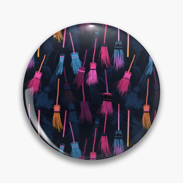 Item preview, Witches Broom Pattern Neon Palette designed and sold by BOYWANDER67.