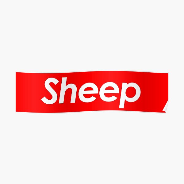 supreme sheep logo