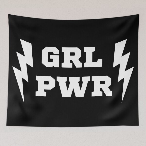 Item preview, GRL PWR BOLT - GIRL POWER FEMINIST SHIRT - FEMINISM - Girl Power Shirt - Feminist Shirt - Teen Girl Gift designed and sold by milibadic.