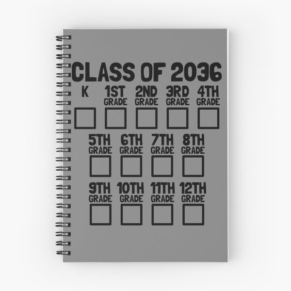 Item preview, Class Of 2036 Back To School Kindergarten Grow With Me Gear designed and sold by DynamicDesign.