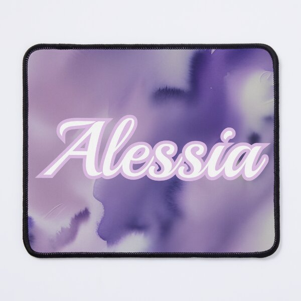 Item preview, Custom Name : Alessia designed and sold by Gabriela McDaniel.