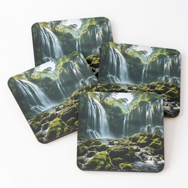 Item preview, Waterfall in Jungles designed and sold by Art by Lilia.