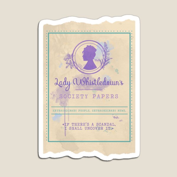 Aperçu de l'œuvre Lady Whistledown's créée et vendue par Bloom-of-May.