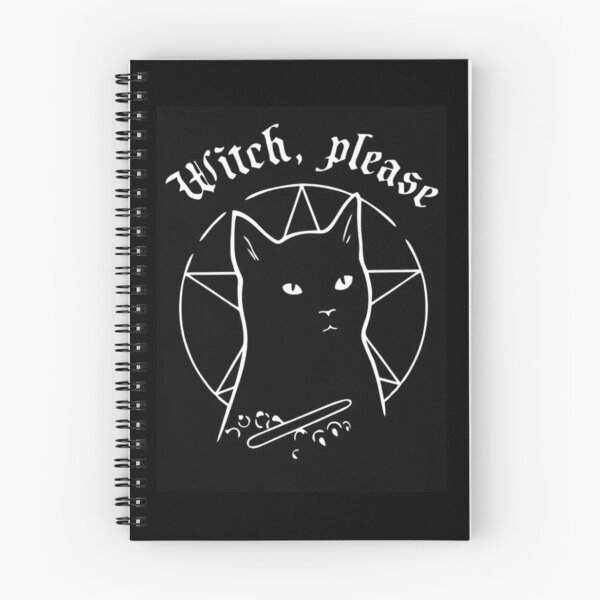 Item preview, Witch, Please! Black Cat Halloween Design designed and sold by MerikuroCreates.