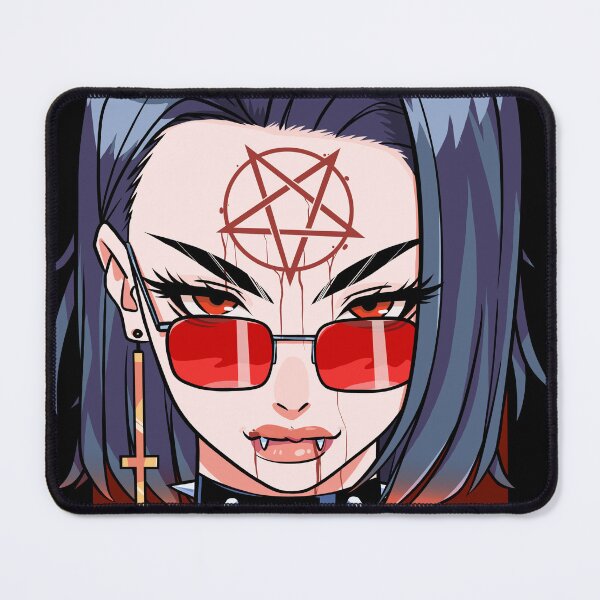 Item preview, Sexy Vampire Fangs Satanic Monster Pentagram BDSM Halloween 666 designed and sold by Nosek1ng.