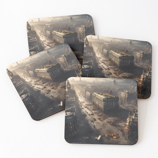 Item preview, Post-Apocalyptic Cityscape designed and sold by Mr-Saxon.