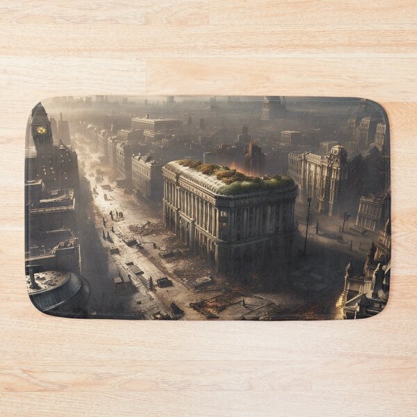 Item preview, Post-Apocalyptic Cityscape designed and sold by Mr-Saxon.