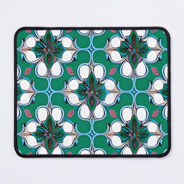 Item preview, Mexican Talavera Ceramic Tile Seamless Pattern Background hand drawn designed and sold by Casanova7000.