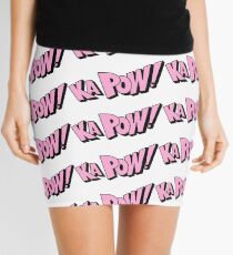 KA POW! Comic Art, Comic Effect, Comic Book Text, Text, Action Words, Big Action Words, Super Heros, Superhero, Superhero words Mini Skirt