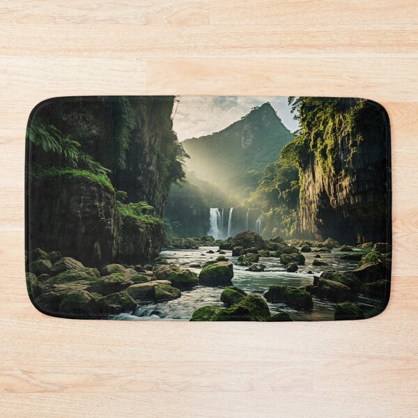 Item preview, Waterfall in Jungles 1 designed and sold by Art by Lilia.
