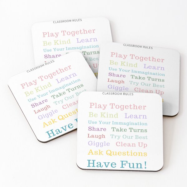 Item preview, Class Rules designed and sold by shestiger.
