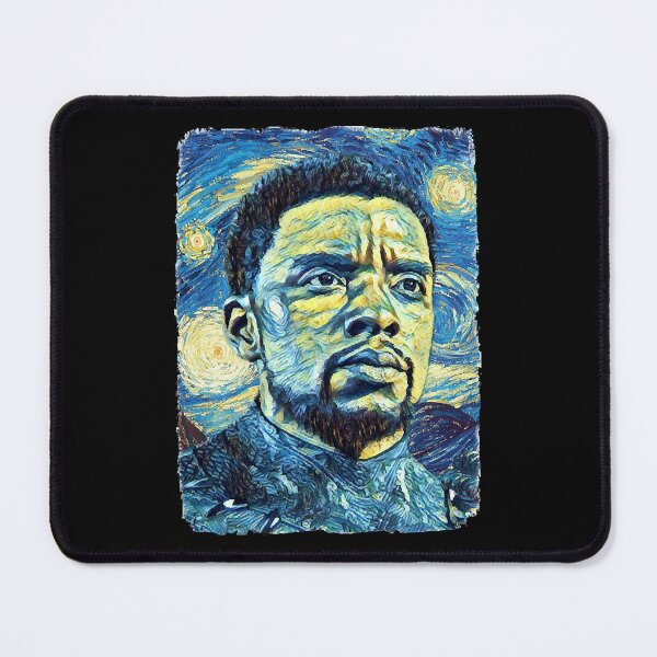 Item preview, Chadwick boseman Van Gogh Style designed and sold by ElenaDenesik.