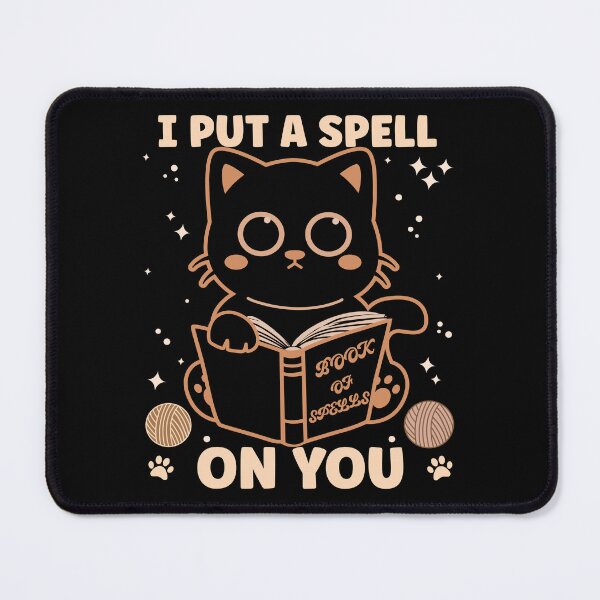 Item preview, I Put a Spell on You| Spooky and Cute Magical Black Cat - Black designed and sold by PearlMoonGrapes.