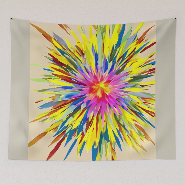Item preview, Exploding colors on sand color designed and sold by Photopat.