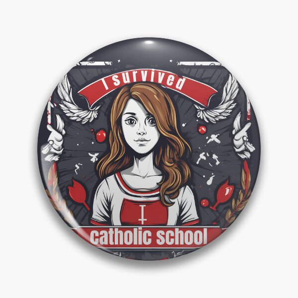 Item preview, I survived catholic school catholic school designed and sold by TaevasDesign.