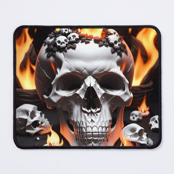 Item preview, Flaming Skulls designed and sold by Everythingstakn.