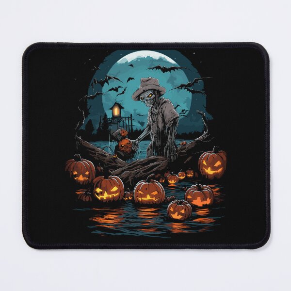 Item preview, Haunted Fishing Trip Spooky Halloween Angler designed and sold by NoLimit-Merica.