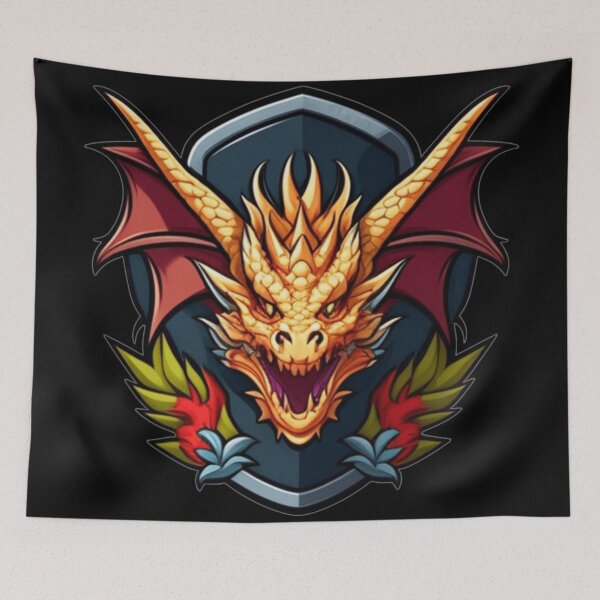 Item preview, Dragon emblem  designed and sold by Roxburylane.