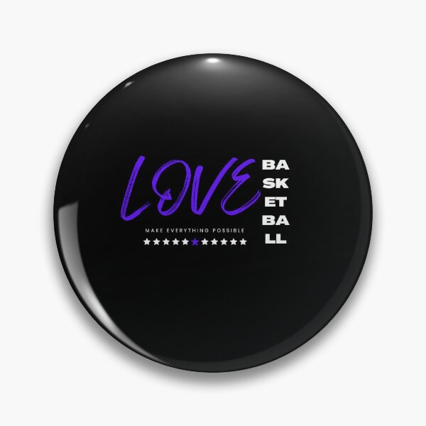 Item preview, Love basketball blue, make everything possible designed and sold by Grafixfun.