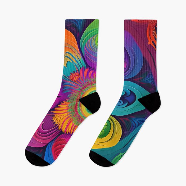 Item preview, psychedelic pattern designed and sold by DRAGONFIASCO.
