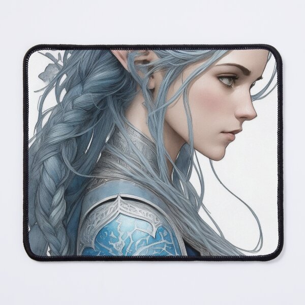Item preview, Elf warrior woman designed and sold by Travellerx.